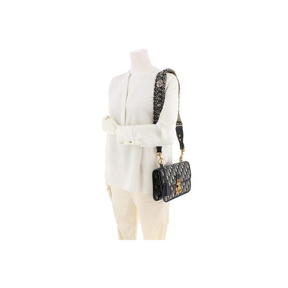 Dior Bag Shoulder Bag Navy Addict - Picture 1 of 6